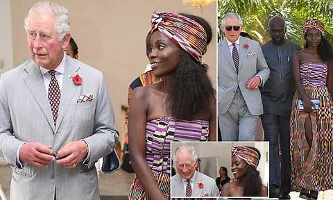 Daily Mail Charles visits Christiansborg Castle